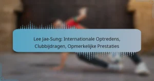 Lee Jae-Sung: Internationale Optredens, Clubbijdragen, Opmerkelijke Prestaties
