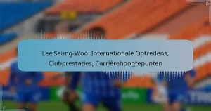 Lee Seung-Woo: Internationale Optredens, Clubprestaties, Carrièrehoogtepunten